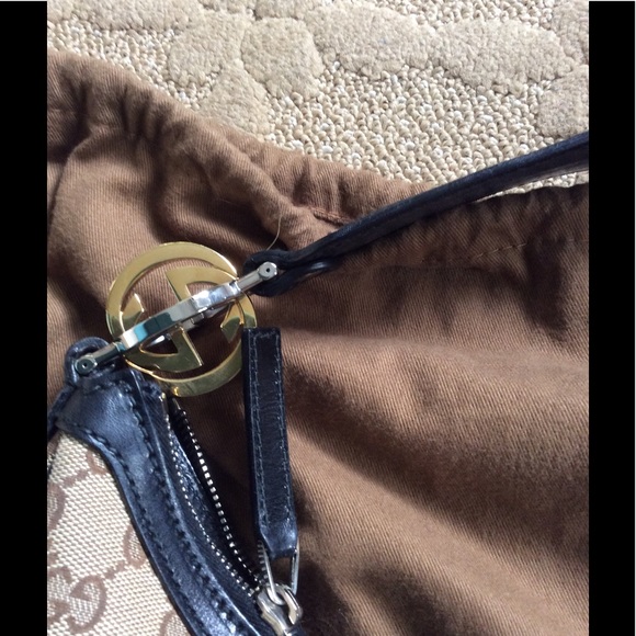 💯Authentic Gucci 'GG Twins' LARGE hobo - Picture 6 of 7